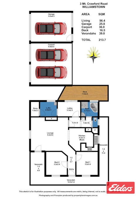 3 Mount Crawford Road, Williamstown, SA, 5351 - Floorplan 1