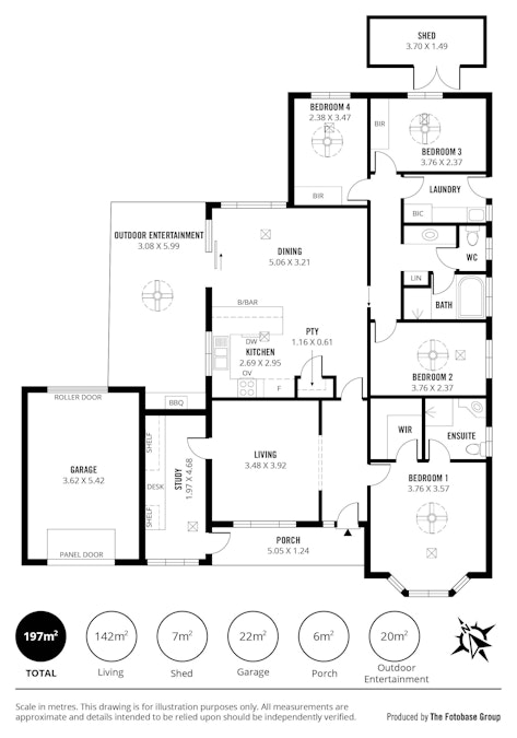 9 Brennan Close, Evanston South, SA, 5116 - Floorplan 1