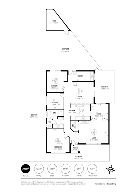 4 Queen Street, Williamstown, SA, 5351 - Floorplan 1