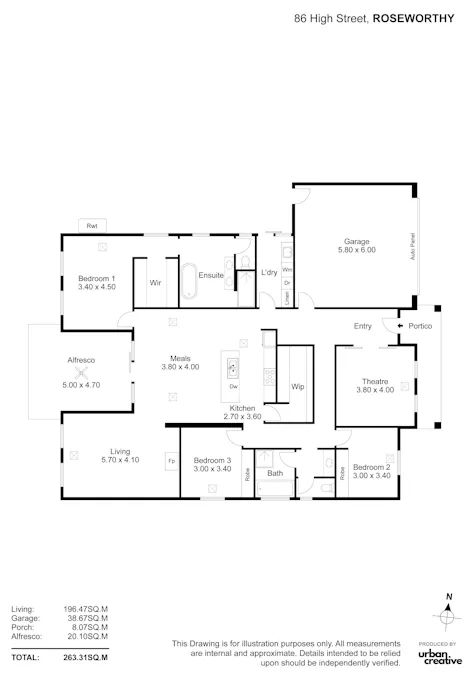86 High Street, Roseworthy, SA, 5371 - Floorplan 1