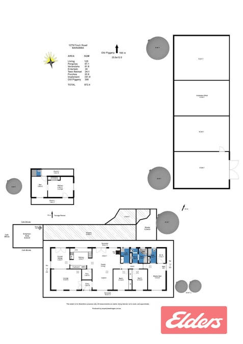 1279 Finch Road, Barabba, SA, 5460 - Floorplan 1