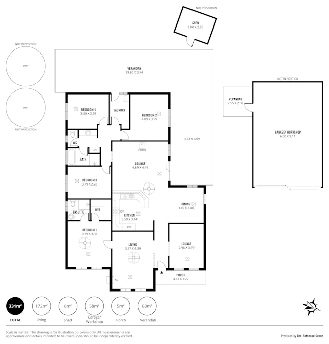 1 Lacebark Court, Freeling, SA, 5372 - Floorplan 1