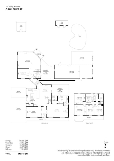 16 Duldig Avenue, Gawler East, SA, 5118 - Floorplan 1