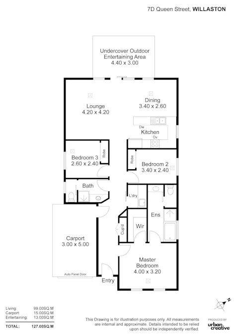 7D Queen Street, Willaston, SA, 5118 - Floorplan 1