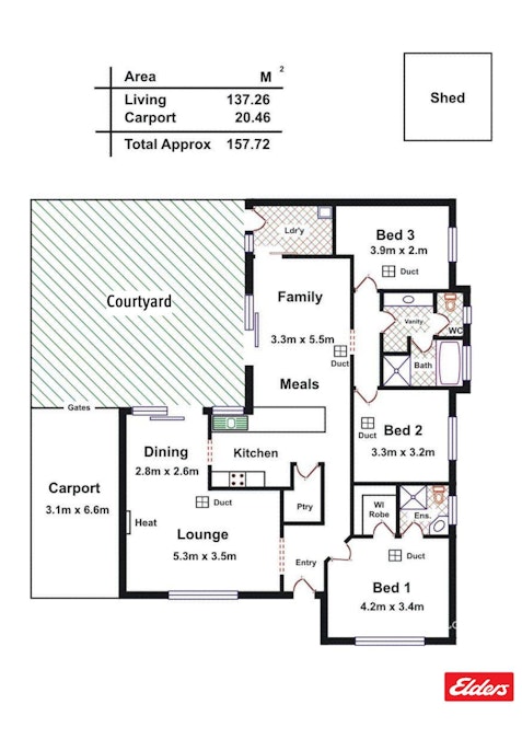 4 Covernton Avenue, Gawler East, SA, 5118 - Floorplan 1