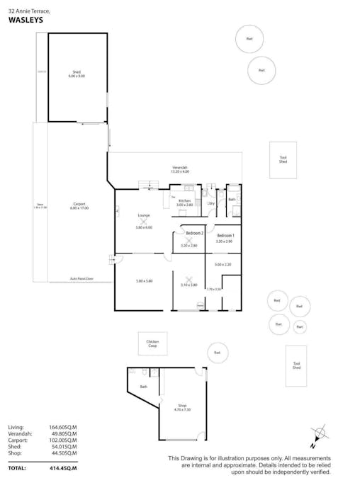 32 Annie Terrace, Wasleys, SA, 5400 - Floorplan 1