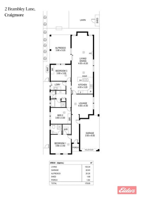 2 Brambley Lane, Craigmore, SA, 5114 - Floorplan 1