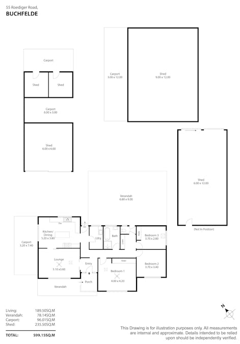 55 Roediger Road, Buchfelde, SA, 5118 - Floorplan 1