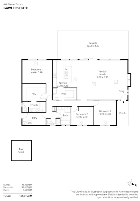 41A Gawler Terrace, Gawler South, SA, 5118 - Floorplan 1