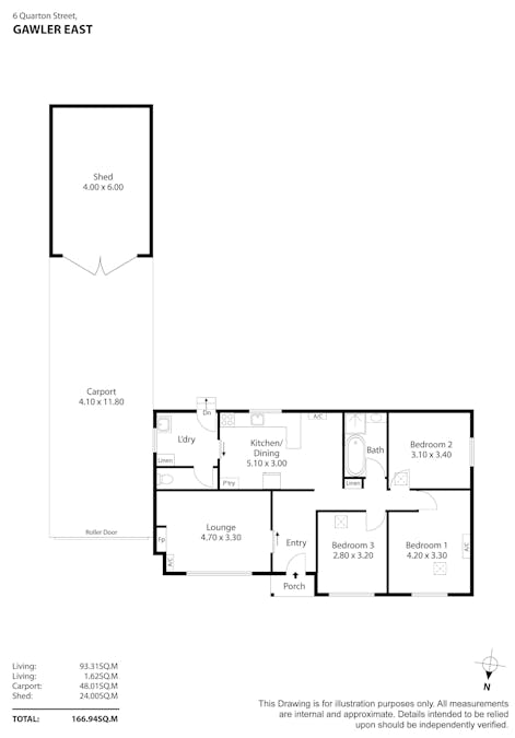 6 Quarton Street, Gawler East, SA, 5118 - Floorplan 1
