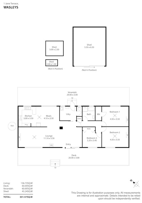 1 Jane Terrace, Wasleys, SA, 5400 - Floorplan 1