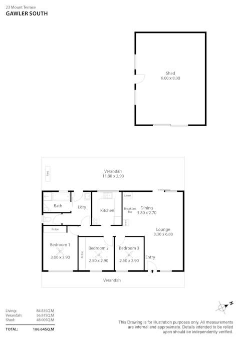 23 Mount Terrace, Gawler South, SA, 5118 - Floorplan 1