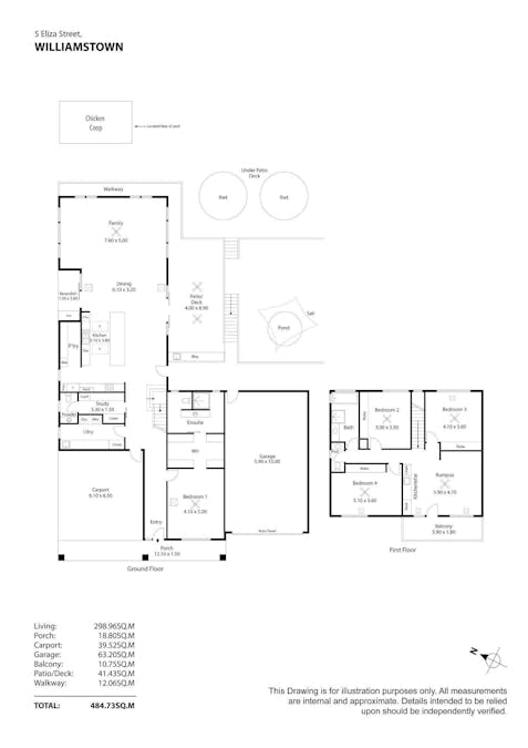 5 Eliza Street, Williamstown, SA, 5351 - Floorplan 1