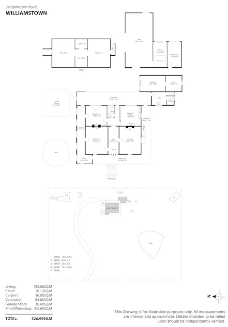 36 Springton Road, Williamstown, SA, 5351 - Floorplan 1