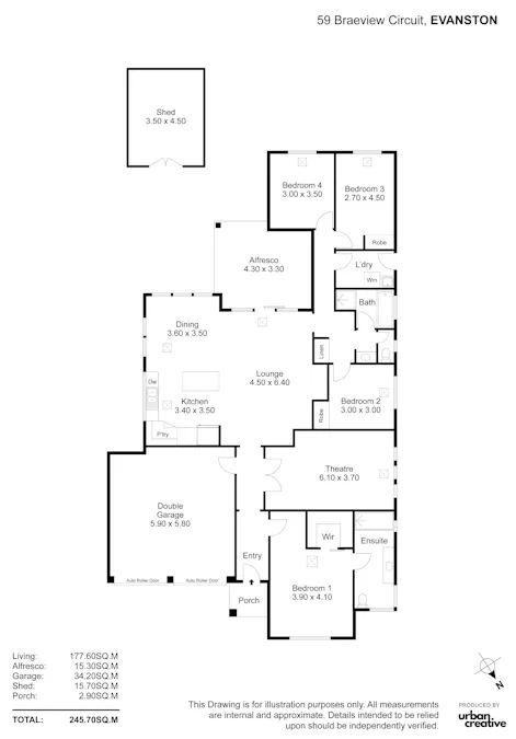 59 Braeview Circuit, Evanston, SA, 5116 - Floorplan 1