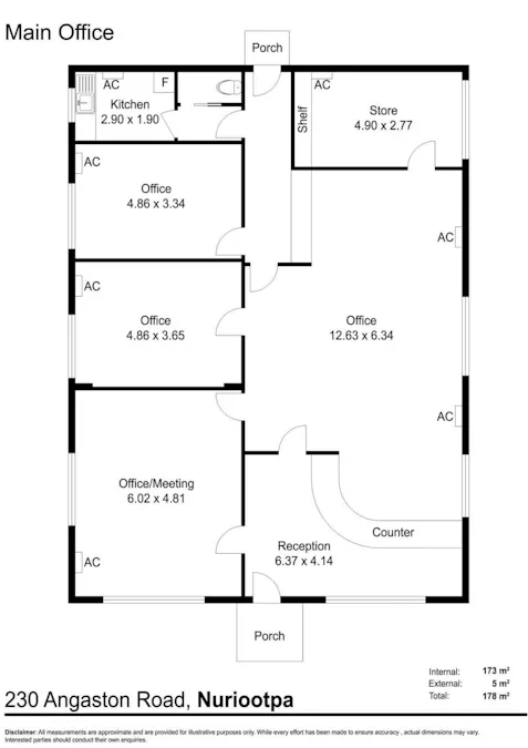 1/230 Angaston Road, Nuriootpa, SA, 5355 - Floorplan 1