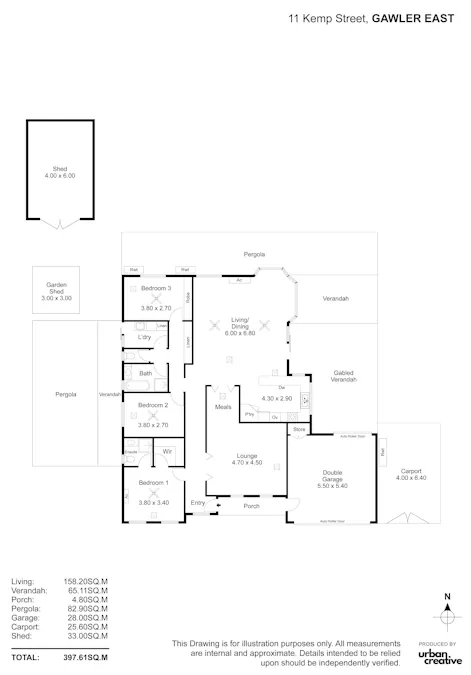11 Kemp Street, Gawler East, SA, 5118 - Floorplan 1
