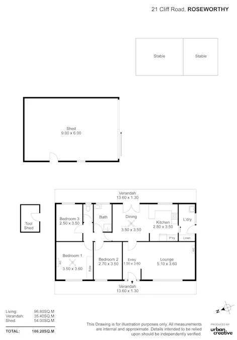 21 Cliff Road, Roseworthy, SA, 5371 - Floorplan 1