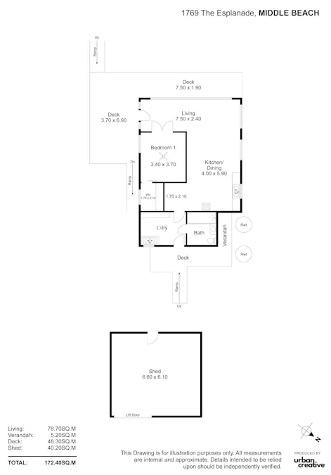 1769 The Esplanade, Middle Beach, SA, 5501 - Floorplan 1