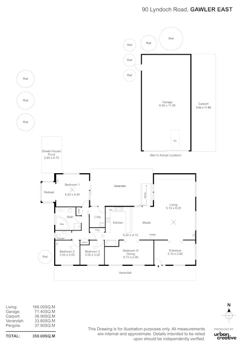 90 Lyndoch Road, Gawler East, SA, 5118 - Floorplan 1