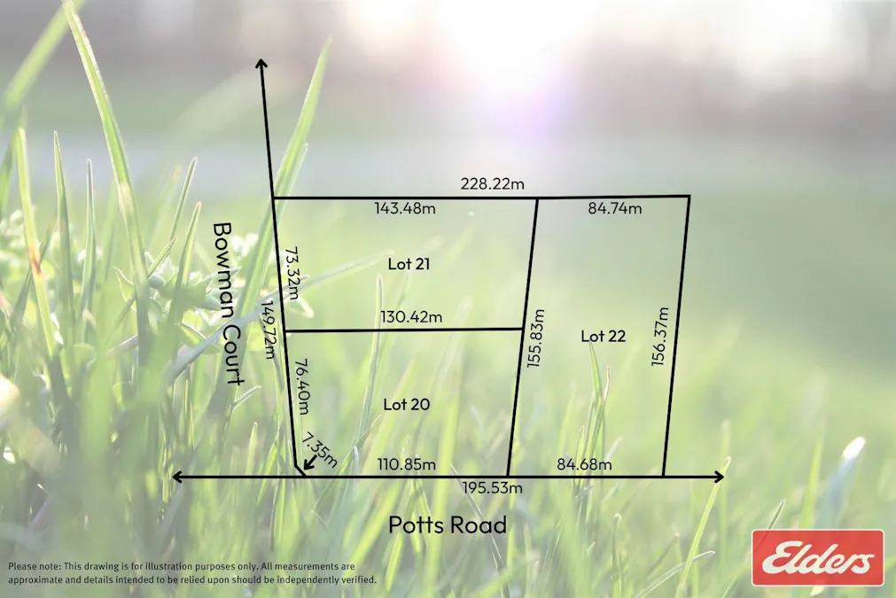 20-22/Lots 20-22 Cnr Bowman Crt & Potts Rd , Evanston Park, SA, 5116 - Floorplan 1
