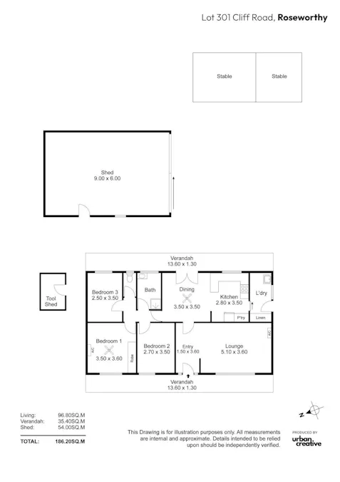 21(Lt 301) Cliff Road, Roseworthy, SA, 5371 - Floorplan 1