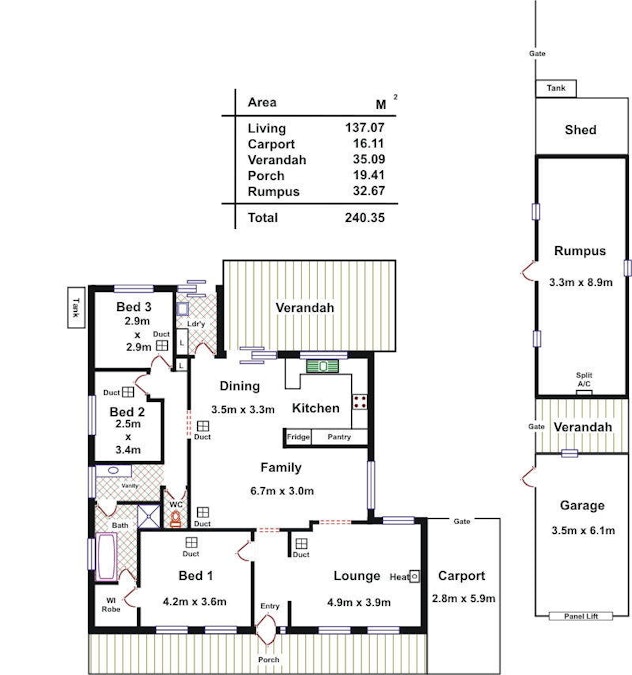 8 Robinson Road, Willaston, SA, 5118 - Floorplan 1