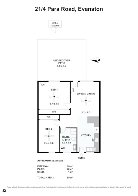 21/4 Para Road, Evanston, SA, 5116 - Floorplan 1