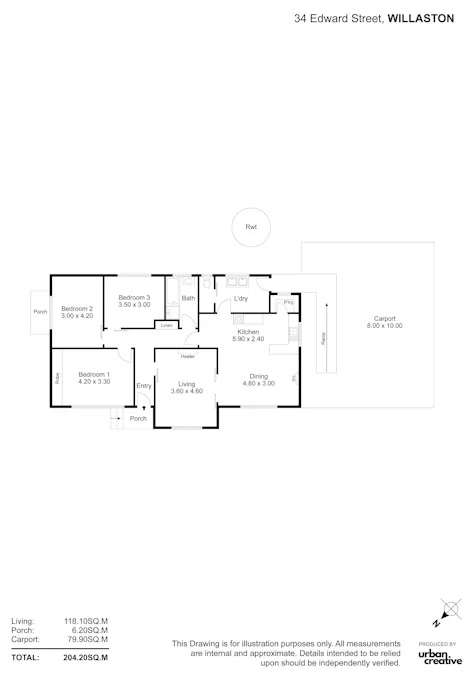 34 Edward Street, Willaston, SA, 5118 - Floorplan 1