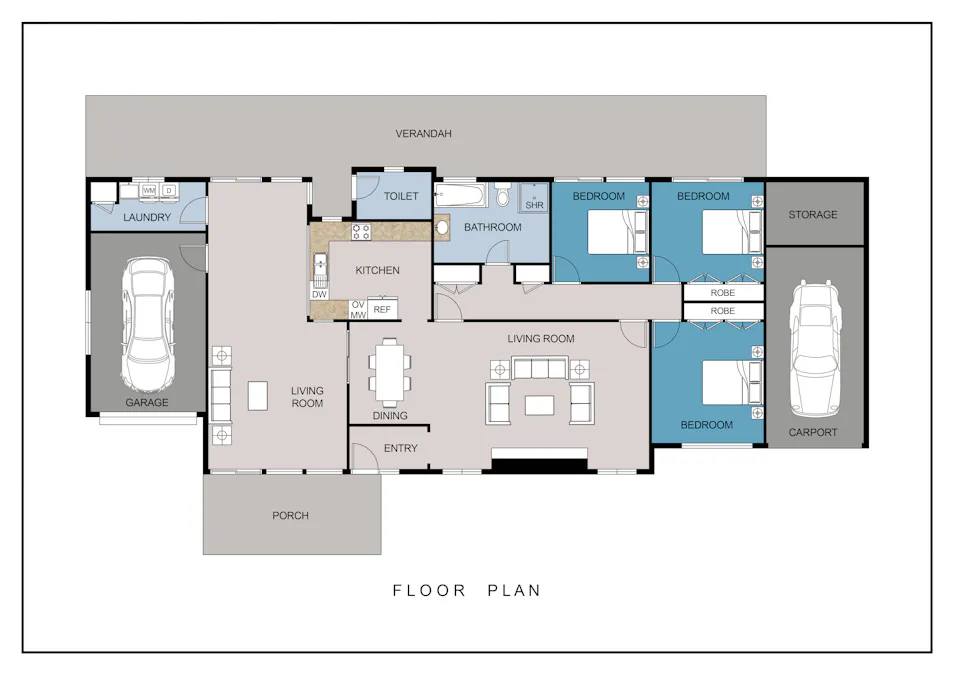 Cedar Party, NSW, 2429 - Floorplan 1