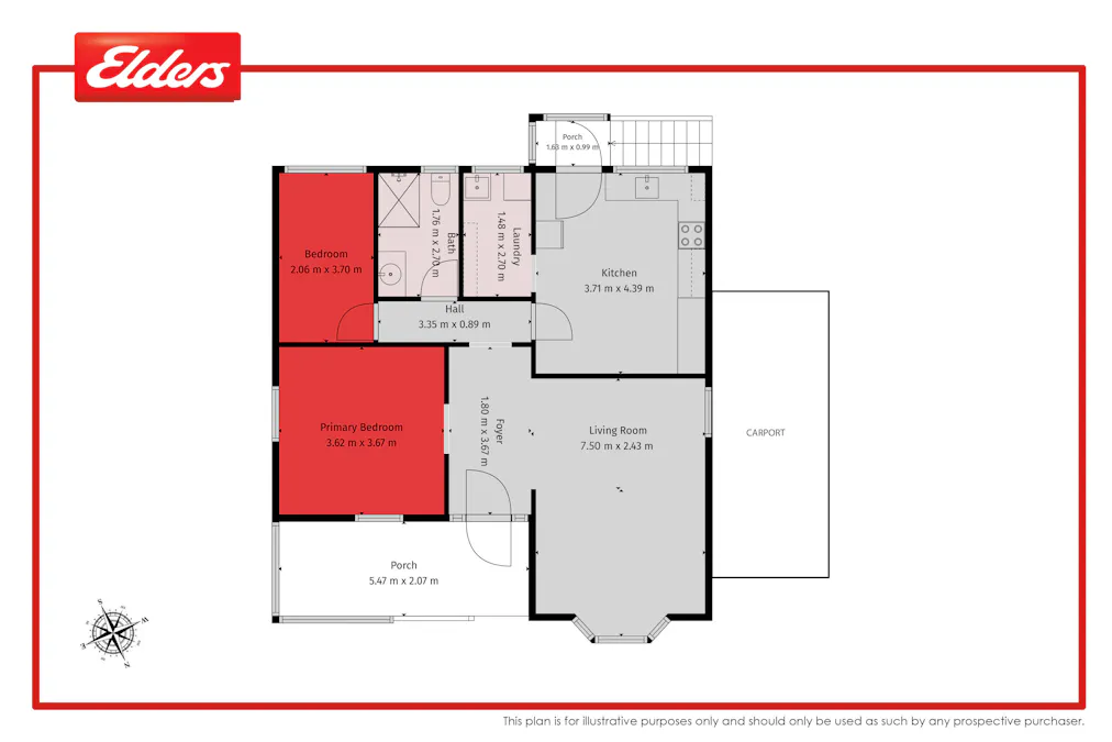2 Fotheringham Street, Wingham, NSW, 2429 - Floorplan 1