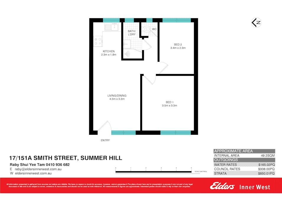 17/151a Smith Street, Summer Hill, NSW, 2130 Sold Elders Real Estate