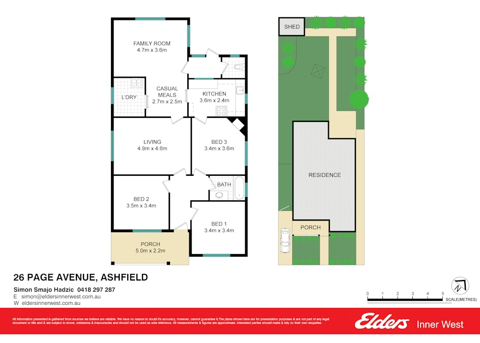 26 Page Avenue, Ashfield, NSW, 2131 - Floorplan 1