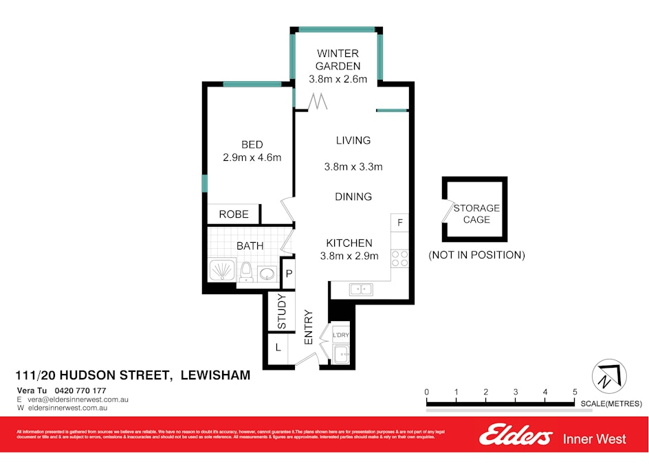 111/20 Hudson Street, Lewisham, NSW, 2049 - Floorplan 1