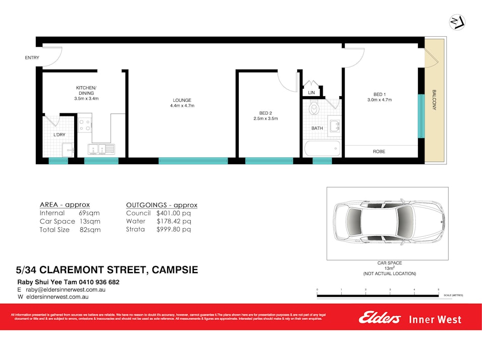 5/34 Claremont Street, Campsie, NSW, 2194 - Floorplan 1