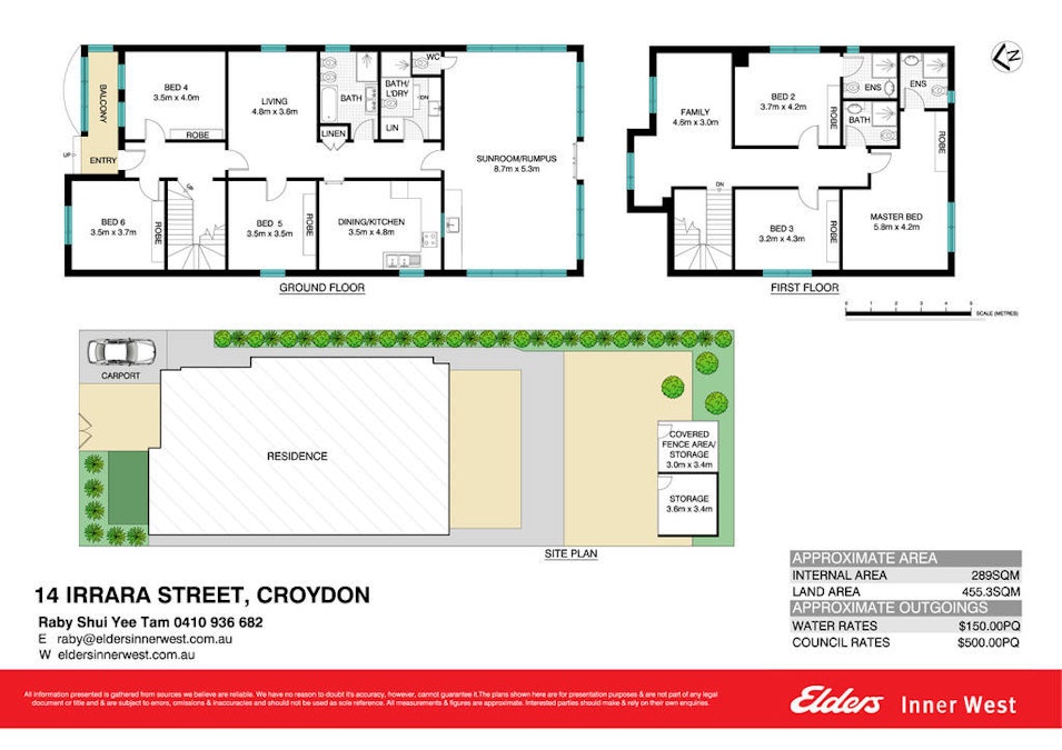 14 Irrara Street, Croydon, NSW, 2132 - Floorplan 1