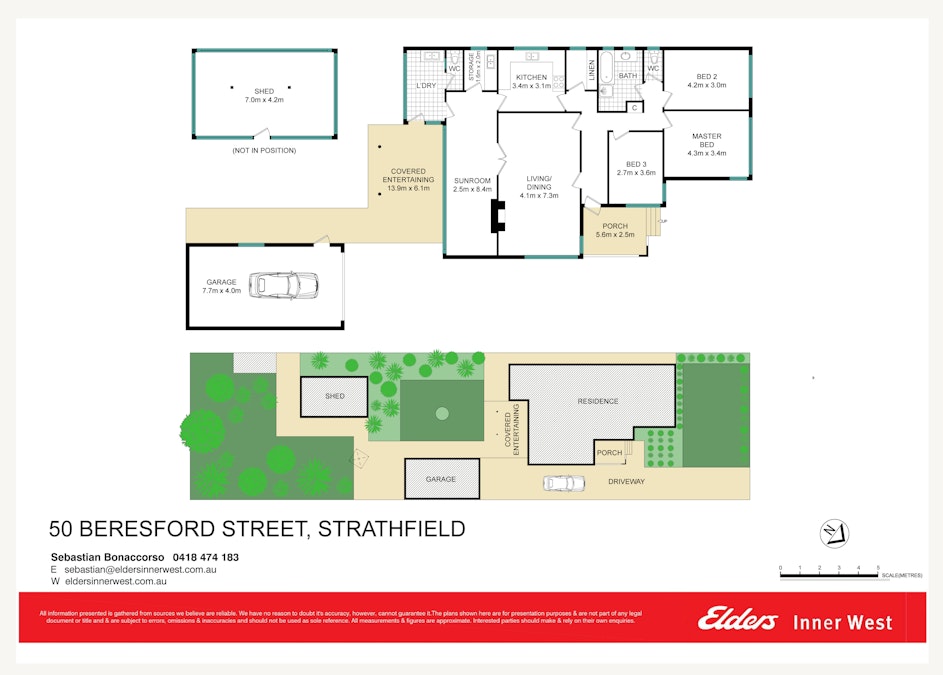 50 Beresford Road , Strathfield, NSW, 2135 - Floorplan 1