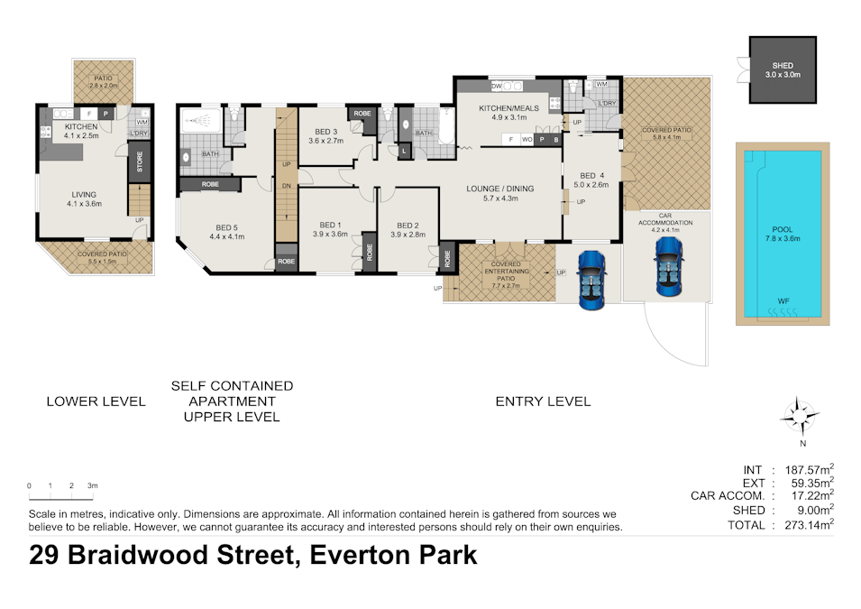 29 Braidwood Street, Everton Park, QLD, 4053 - Floorplan 1