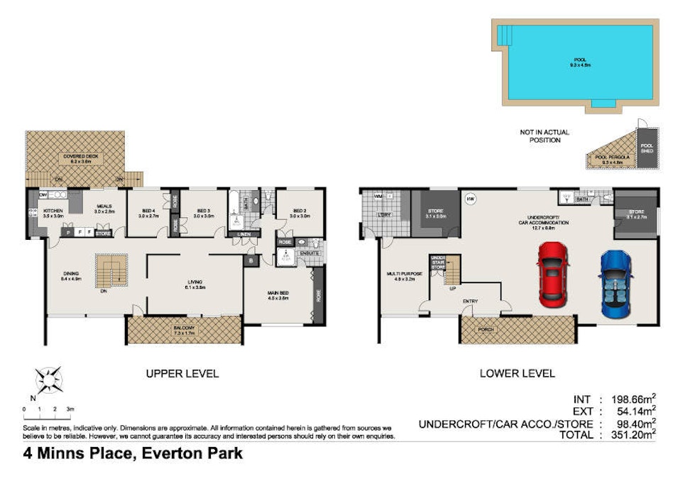 4 Minns Place, Everton Park, QLD, 4053 - Floorplan 1