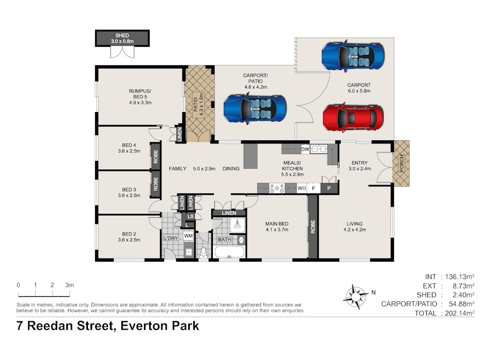 7 Reedan Street, Everton Park, QLD, 4053 - Floorplan 1