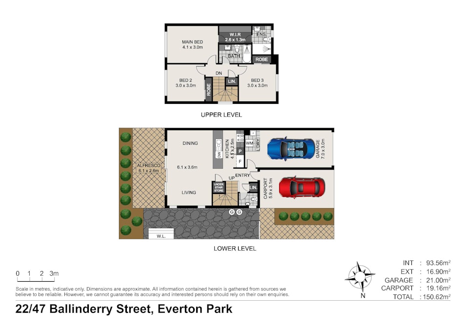 22/47 Ballinderry Street, Everton Park, QLD, 4053 - Floorplan 1