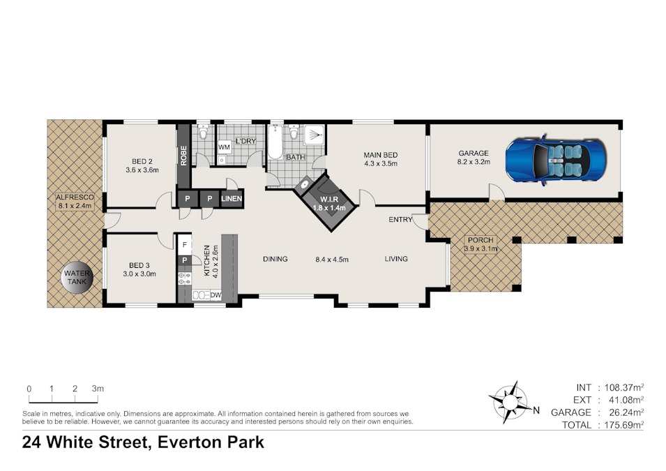 24 White Street, Everton Park, QLD, 4053 - Floorplan 1