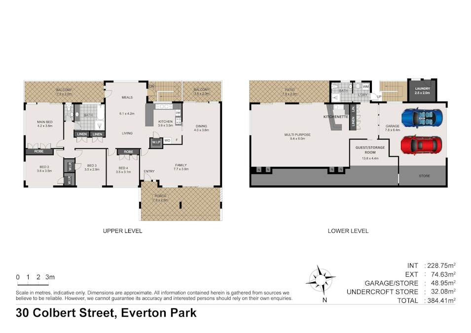 30 Colbert Street, Everton Park, QLD, 4053 - Floorplan 1