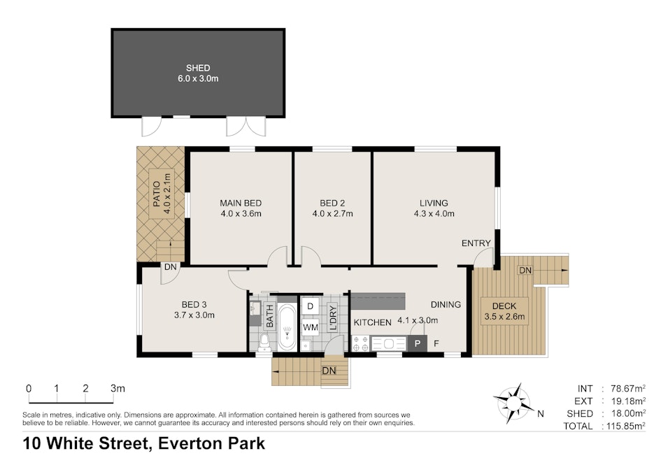 10 White Street, Everton Park, QLD, 4053 - Floorplan 1