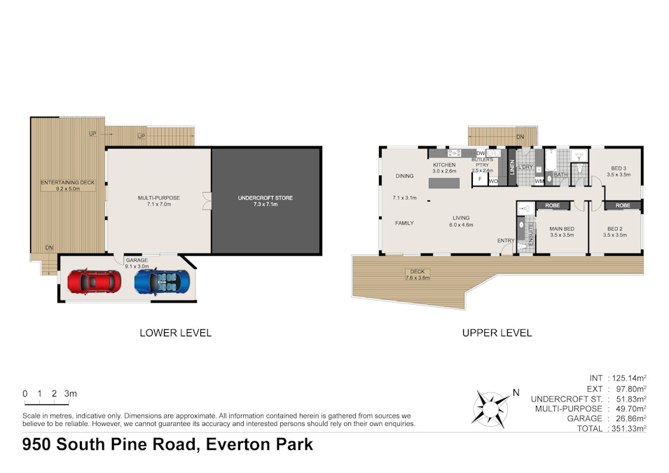 950 South Pine Road, Everton Hills, QLD, 4053 - Floorplan 1