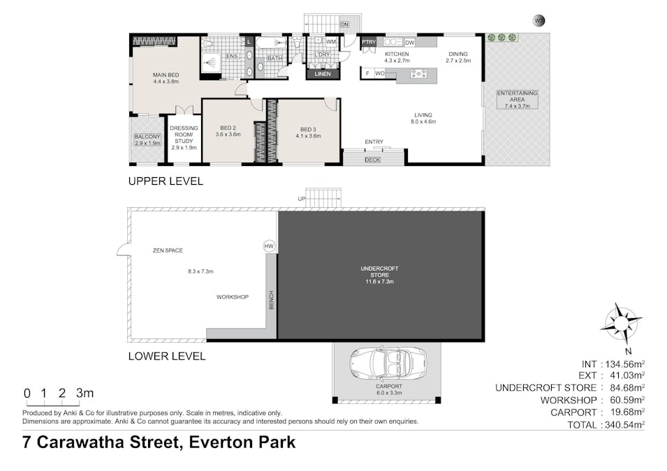 7 Carawatha Street, Everton Park, QLD, 4053 - Floorplan 1