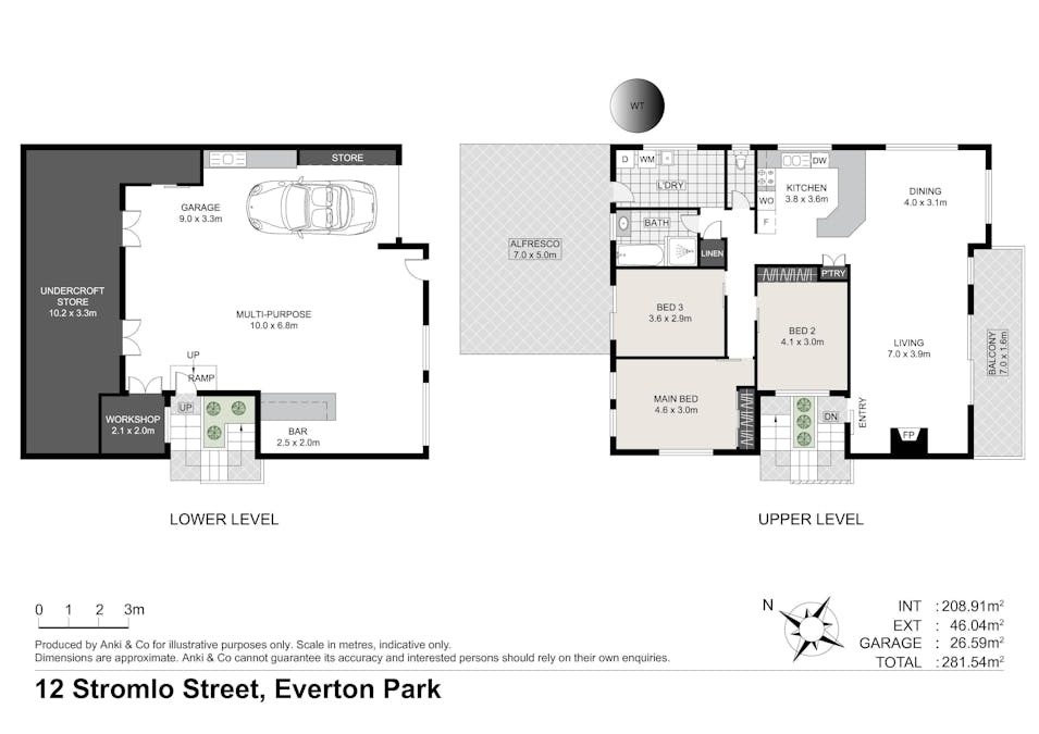12 Stromlo Street, Everton Park, QLD, 4053 - Floorplan 1