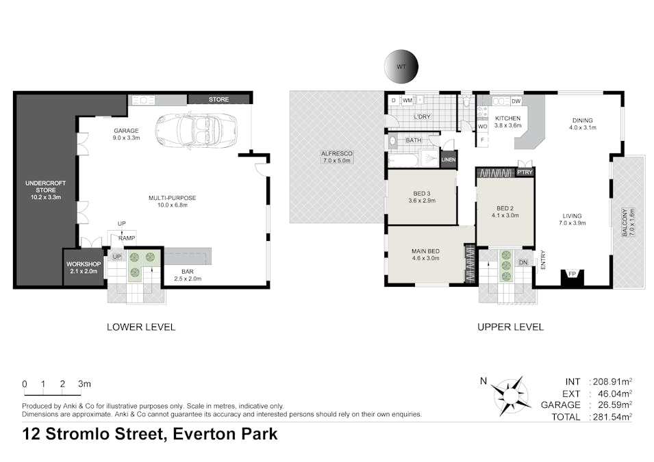 12 Stromlo Street, Everton Park, QLD, 4053 - Floorplan 2