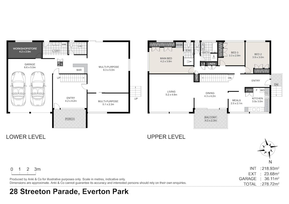 28 Streeton Parade, Everton Park, QLD, 4053 - Floorplan 1