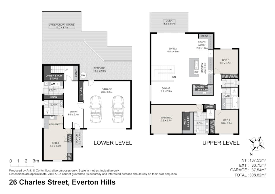 26 Charles Street, Everton Hills, QLD, 4053 - Floorplan 1